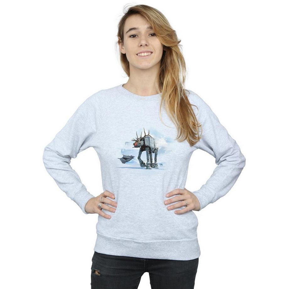 STAR WARS Sweatshirt Imprimé ATAT  