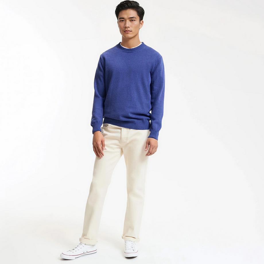 La Redoute Collections Pull Col Rond Maille Fine  