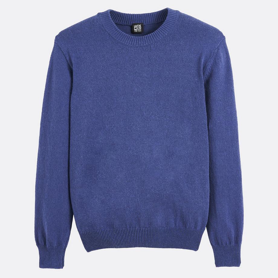 La Redoute Collections Pull Col Rond Maille Fine  