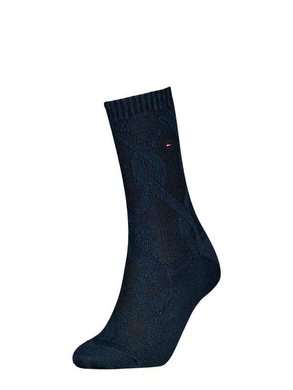 TOMMY HILFIGER  Chaussette Cabel Wool 