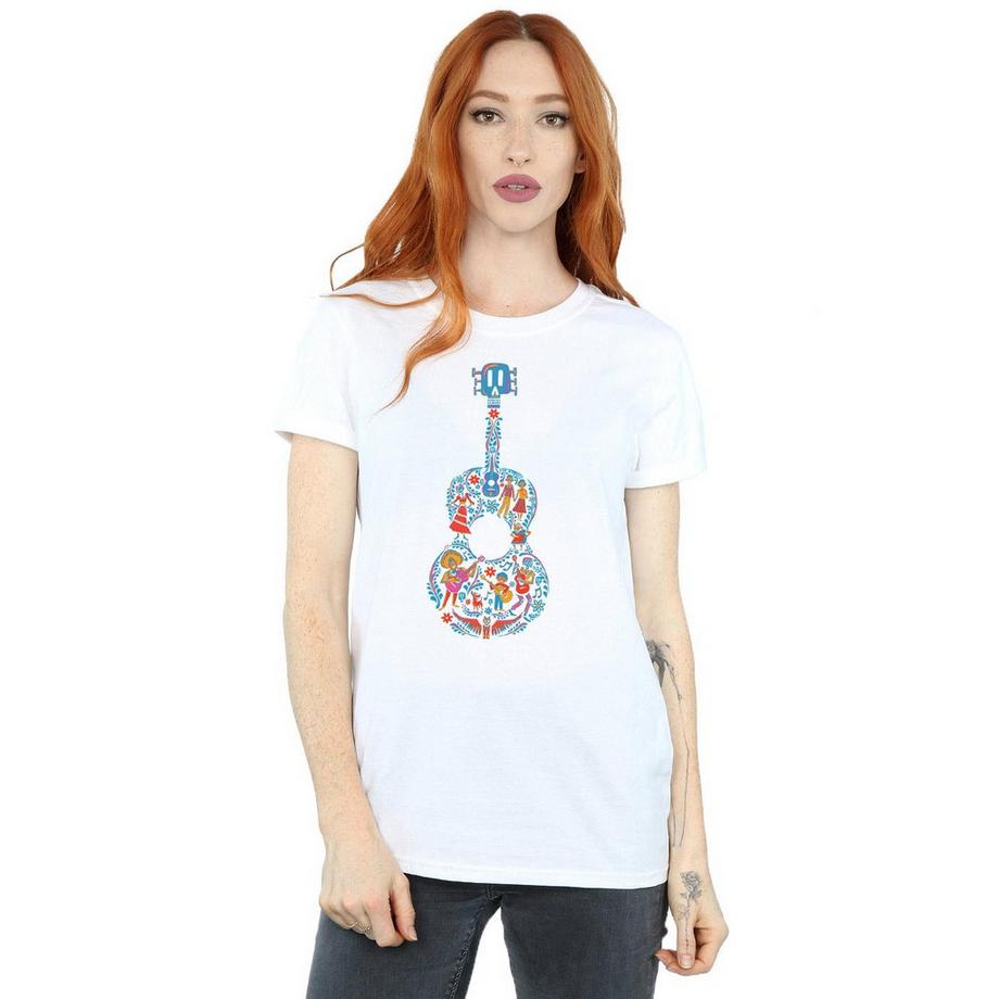 Disney Coco T-Shirt Imprimé Guitare  