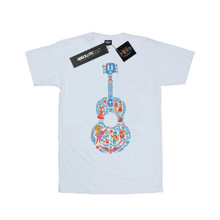 Disney Coco T-Shirt Imprimé Guitare  