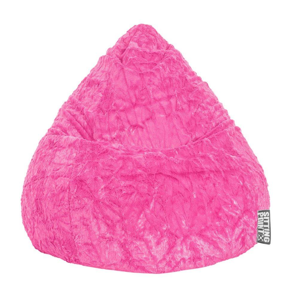 Sitting Point Sitzsack BeanBag Fluffy XL, pink  