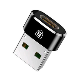 Baseus  Adattatore Baseus da USB-C a USB-A - Nero 