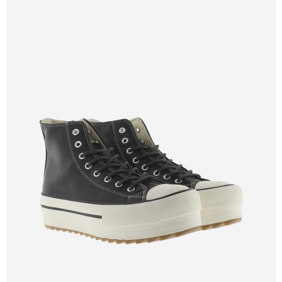 Victoria Tribu Sierra Double Faux Leather High-Top Sneakers  