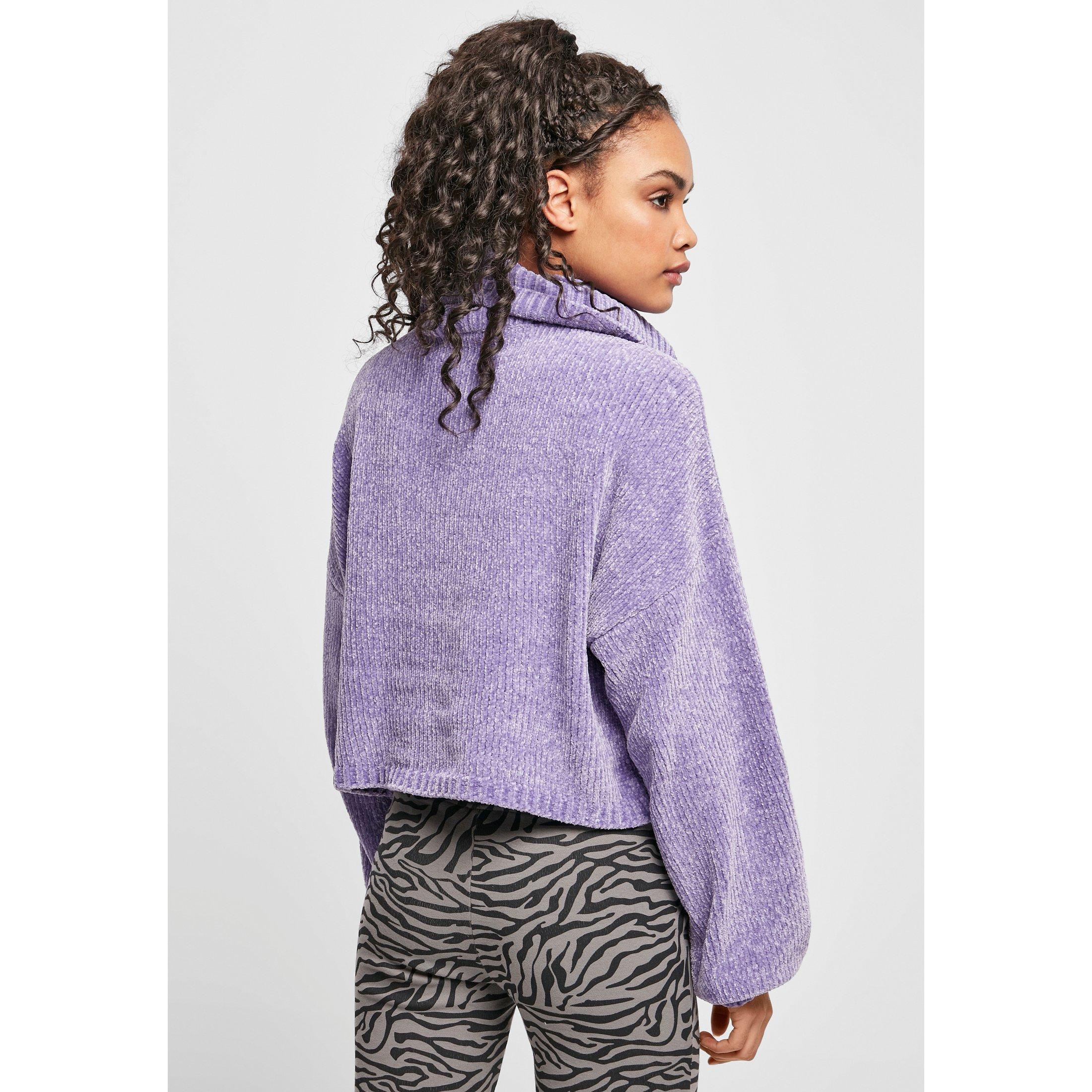 URBAN CLASSICS  sweatshirt col roulé chenille 