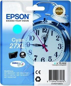 EPSON  Druckerpatrone T2712, 27XL Original Cyan 