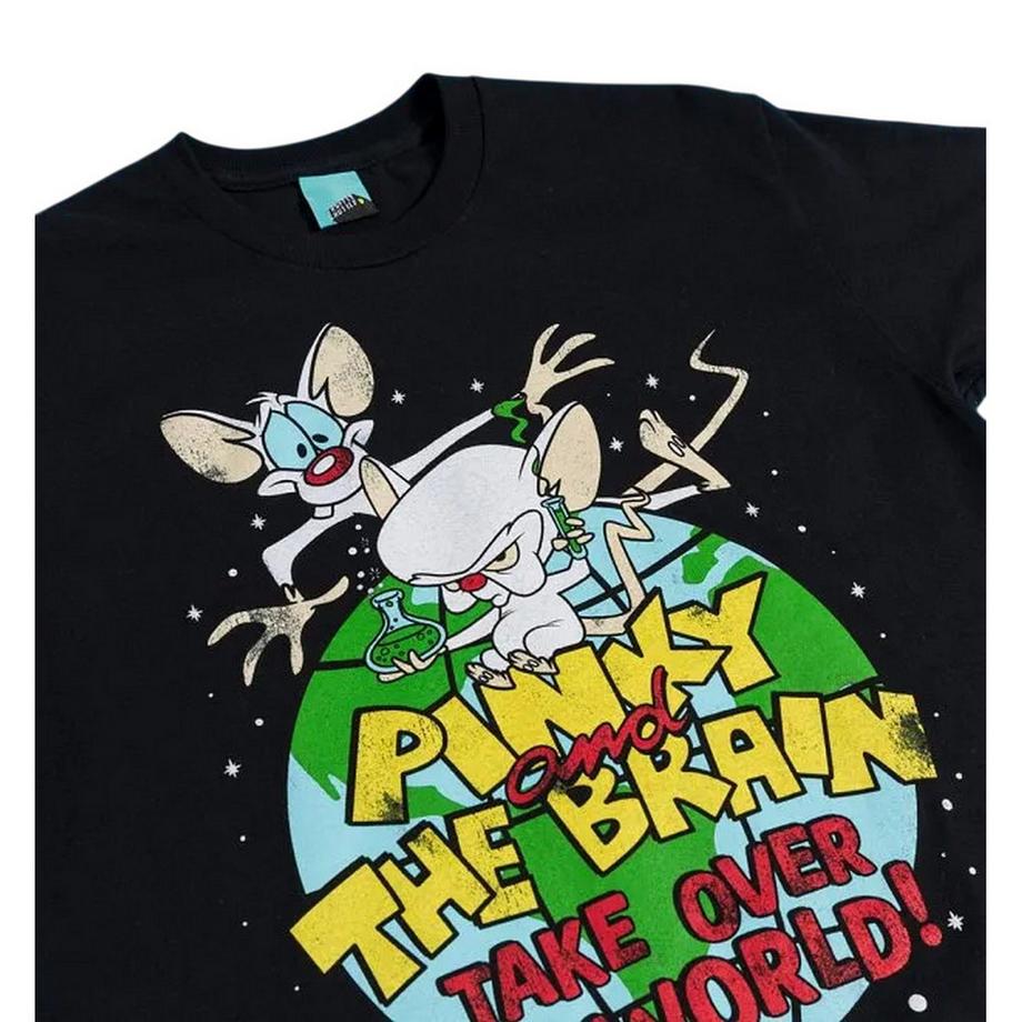 Pinky and The Brain T-ShirtTake Over The World  