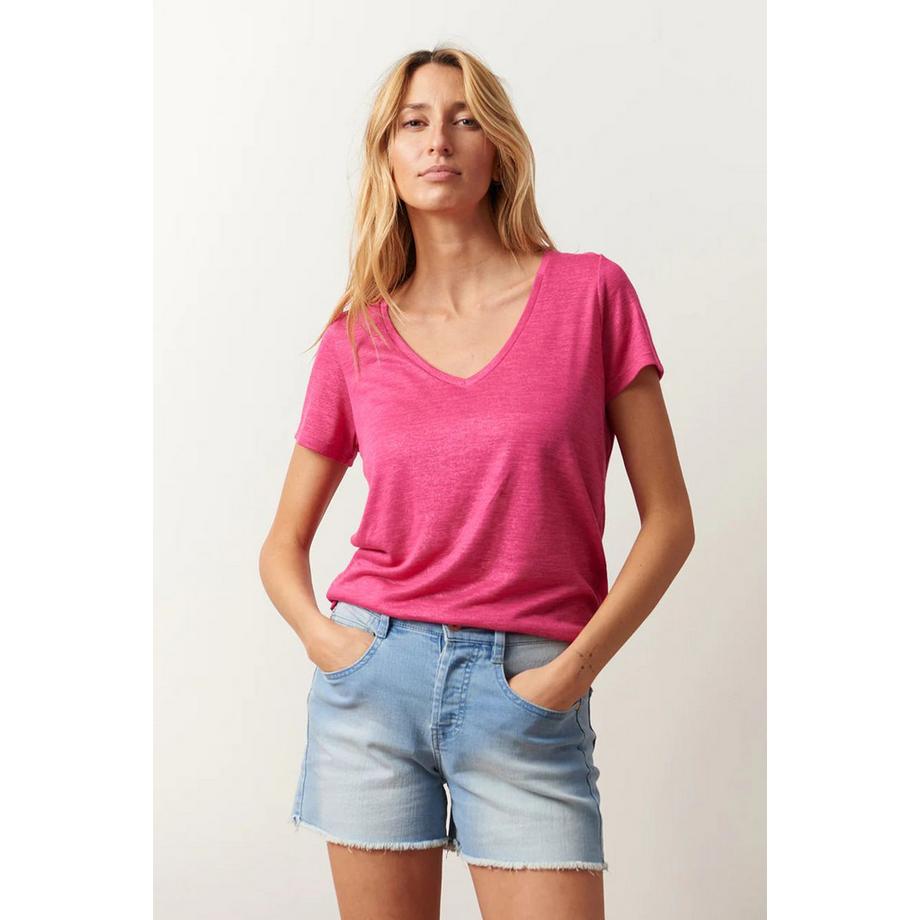 LPB Brunilde V-Ausschnitt T-Shirt  