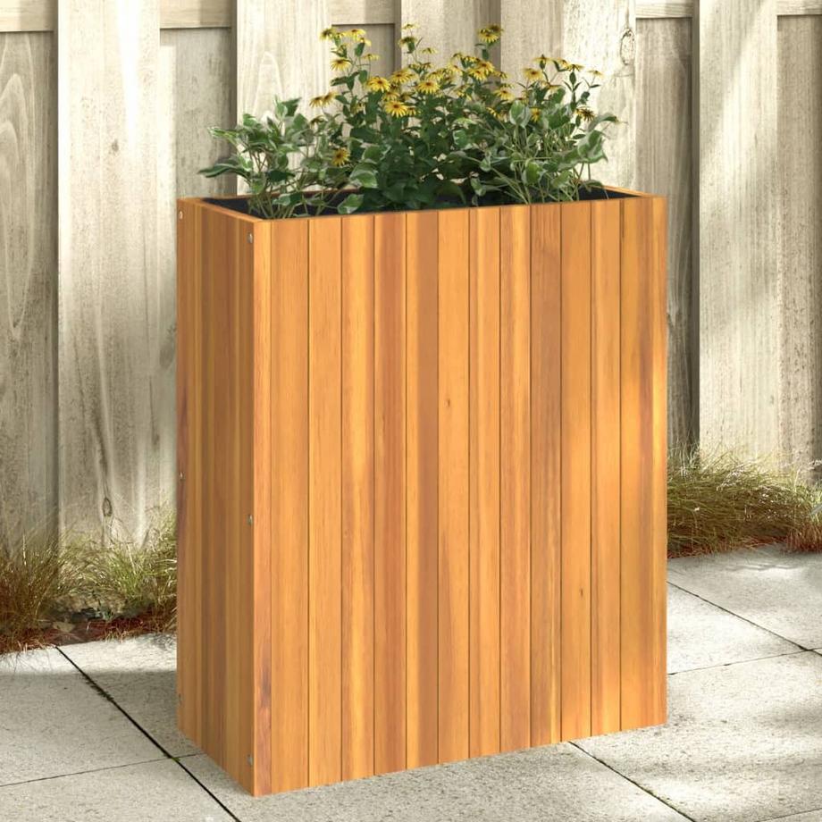 VidaXL Jardinière bois d'acacia  