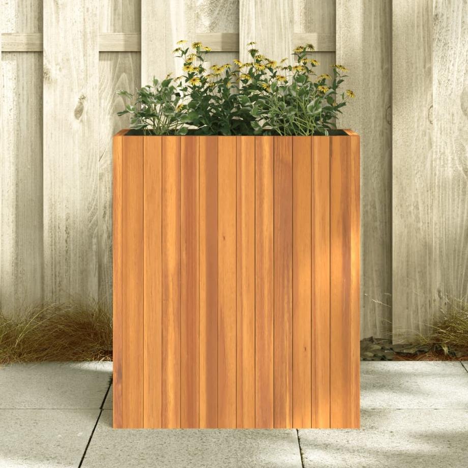VidaXL Jardinière bois d'acacia  