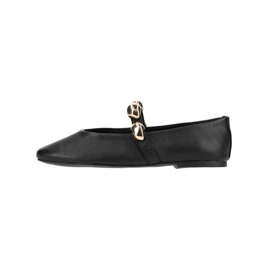 STEVE MADDEN Ballerinas mit Goldkettendetail  