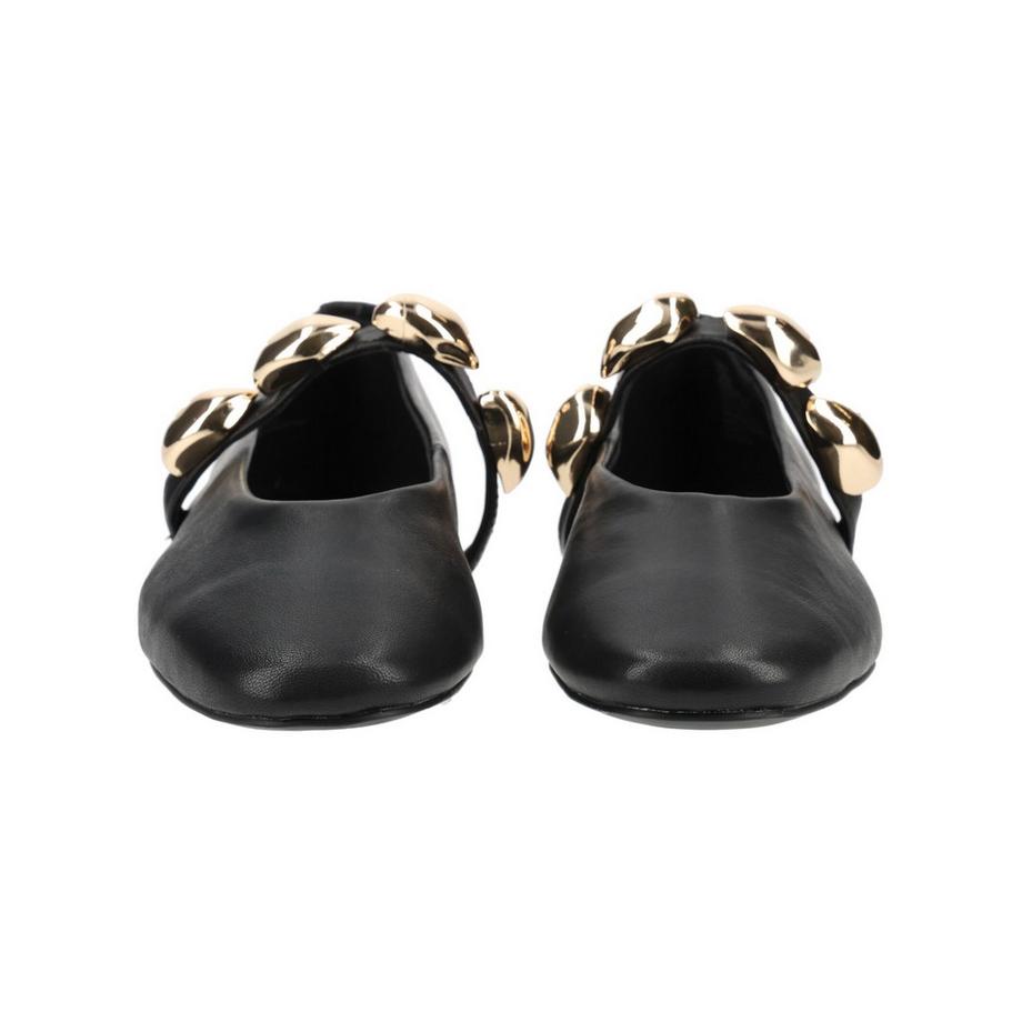 STEVE MADDEN Ballerinas mit Goldkettendetail  
