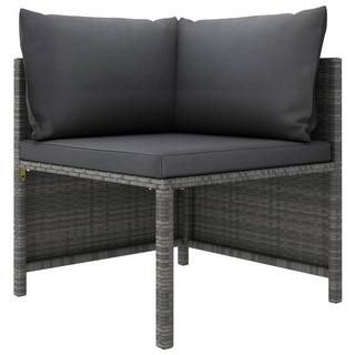 VidaXL Gartensofa-set poly-rattan  