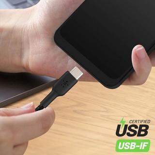 belkin  USB  USB-C Nylonkabel Belkin 3m Schwarz 