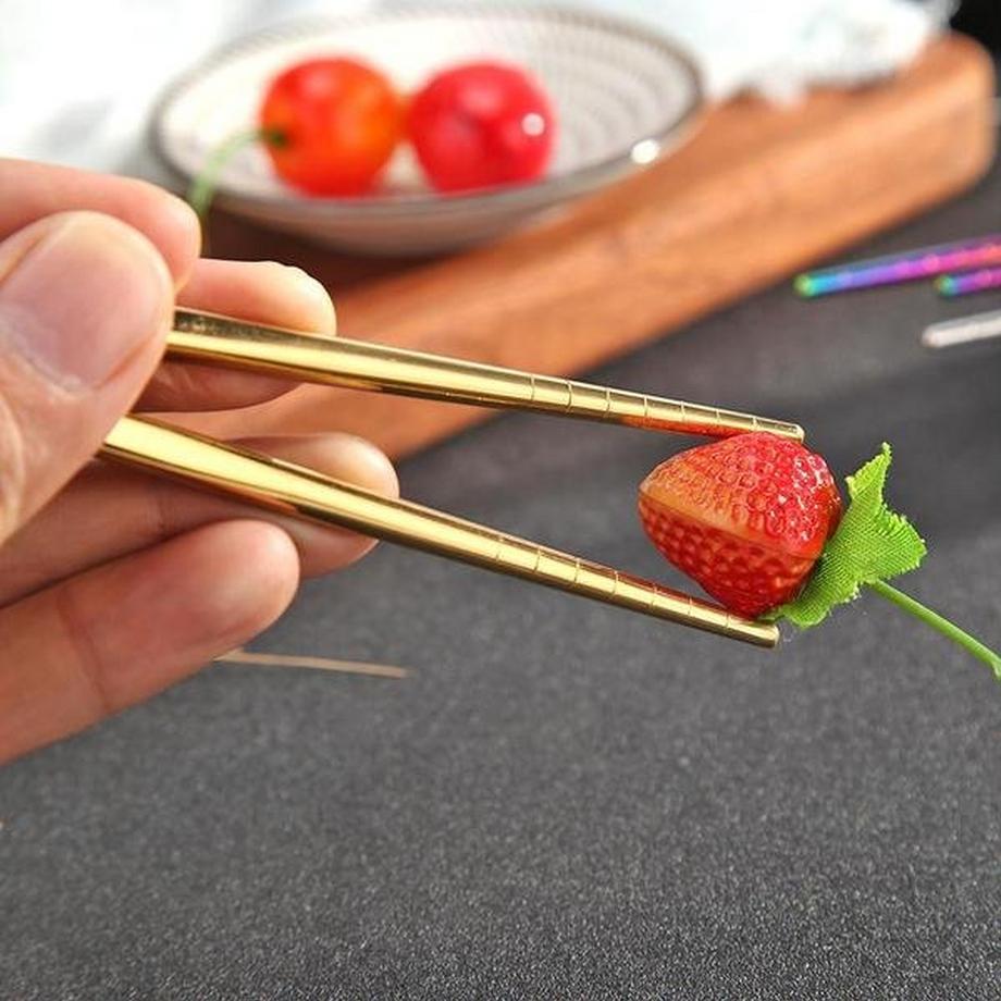 Northio  Essstäbchen / Chopsticks aus Edelstahl - Gold 