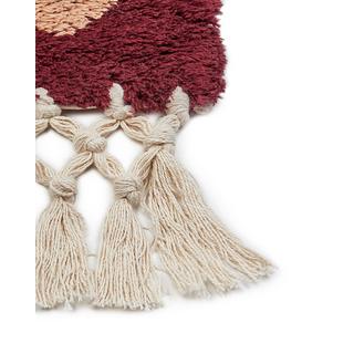 Beliani Tapis en Coton Boho SIIRT  