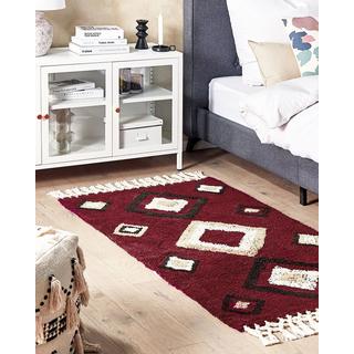 Beliani Tapis en Coton Boho SIIRT  