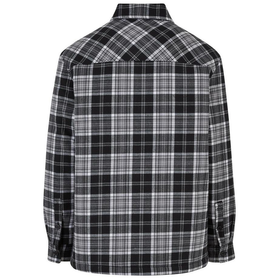 URBAN CLASSICS Gestepptes Kariertes Overshirt  