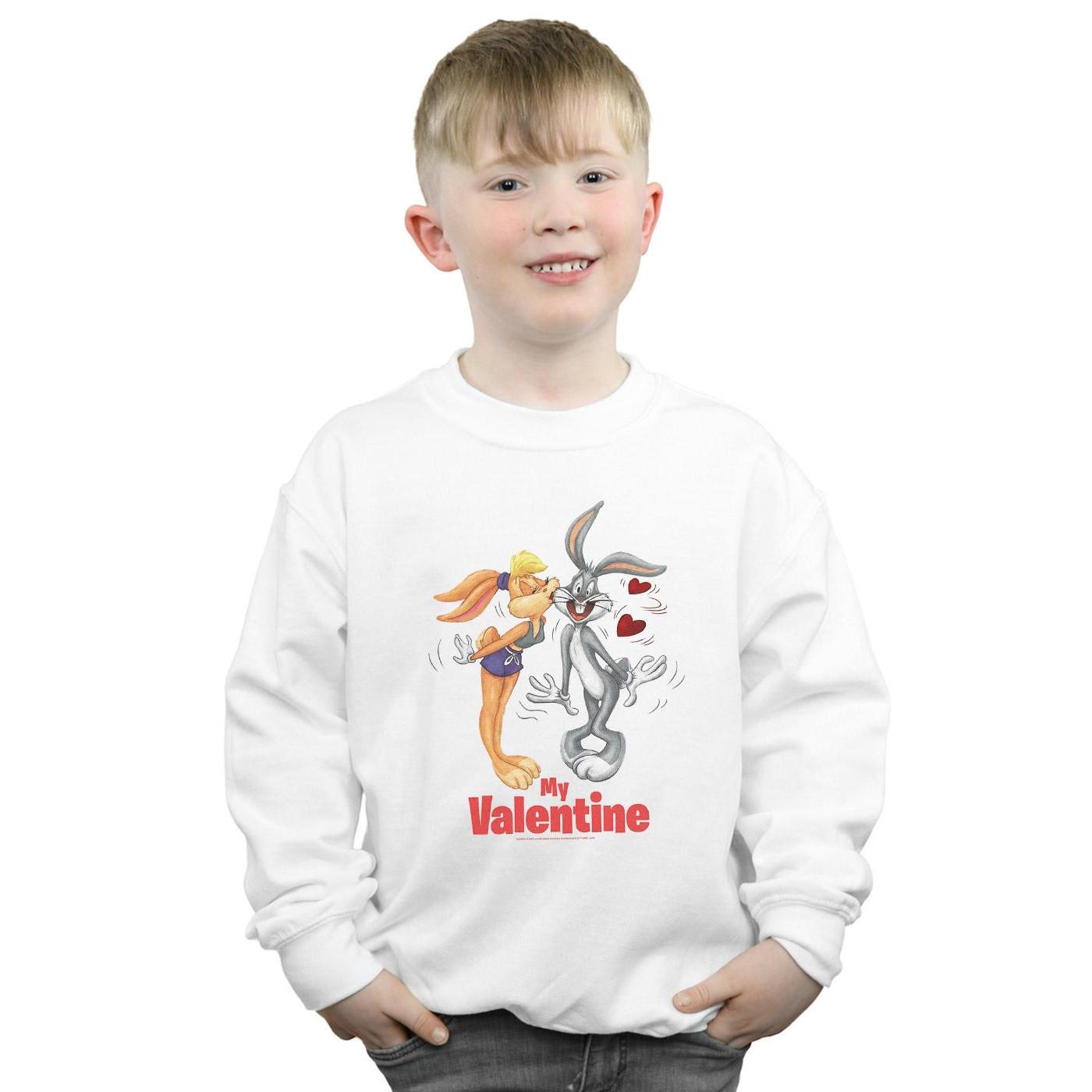 LOONEY TUNES  Bugs Bunny And Lola Valentine´s Day Sweatshirt 