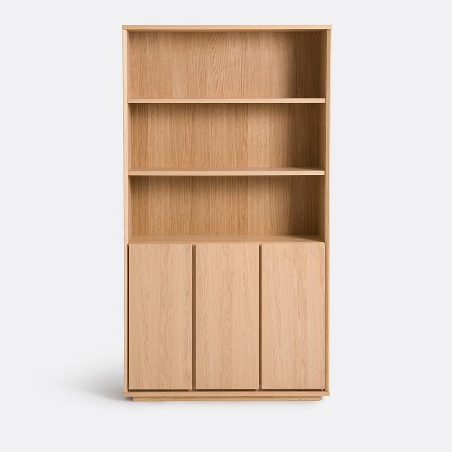 La Redoute Intérieurs Bibliothèque 3 niches 3 portes  