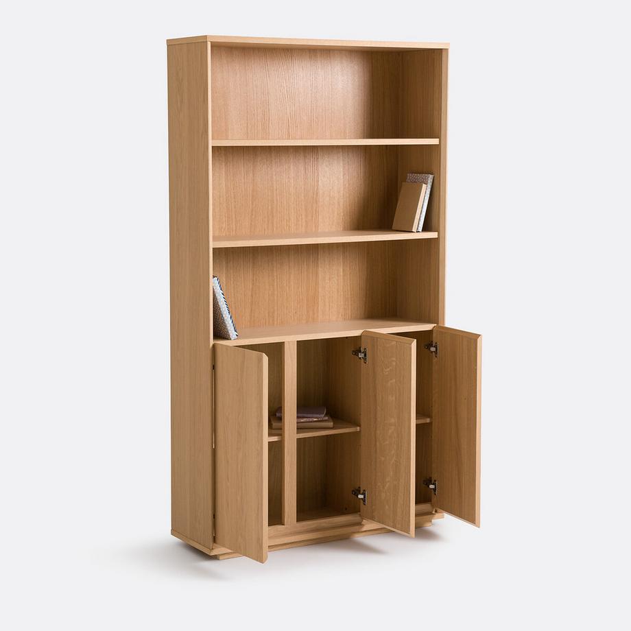 La Redoute Intérieurs Bibliothèque 3 niches 3 portes  