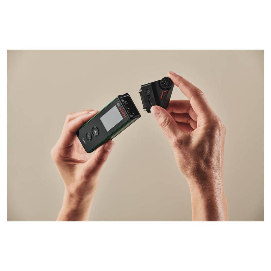 Bosch Home and Garden  SET de télémètres laser numériques Zamo, carton ecommerce 