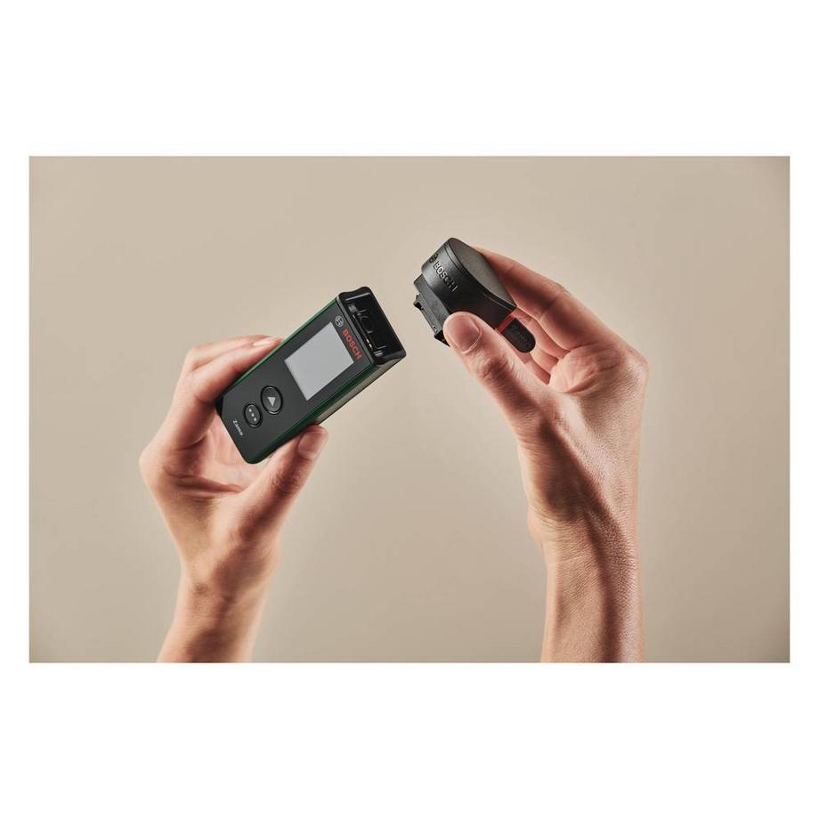 Bosch Home and Garden  SET de télémètres laser numériques Zamo, carton ecommerce 