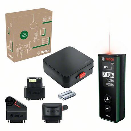 Bosch Home and Garden  Digitaler Laser-Entfernungsmesser Zamo Set, eCommerce-Karton 