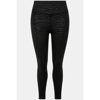 Studio Untold  Collant de sport moulant à taille haute et élastique, motif zèbre 