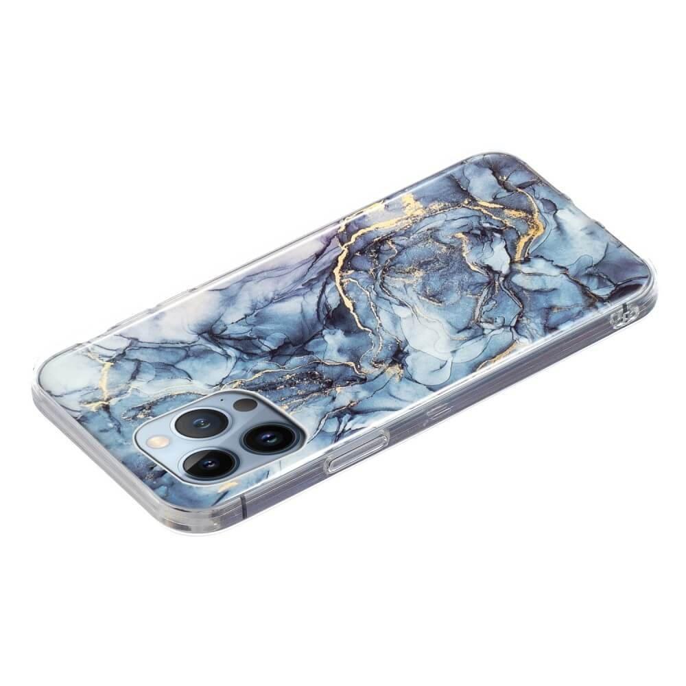 Cover-Discount  iPhone 15 Pro - Coque en silicone Marble 