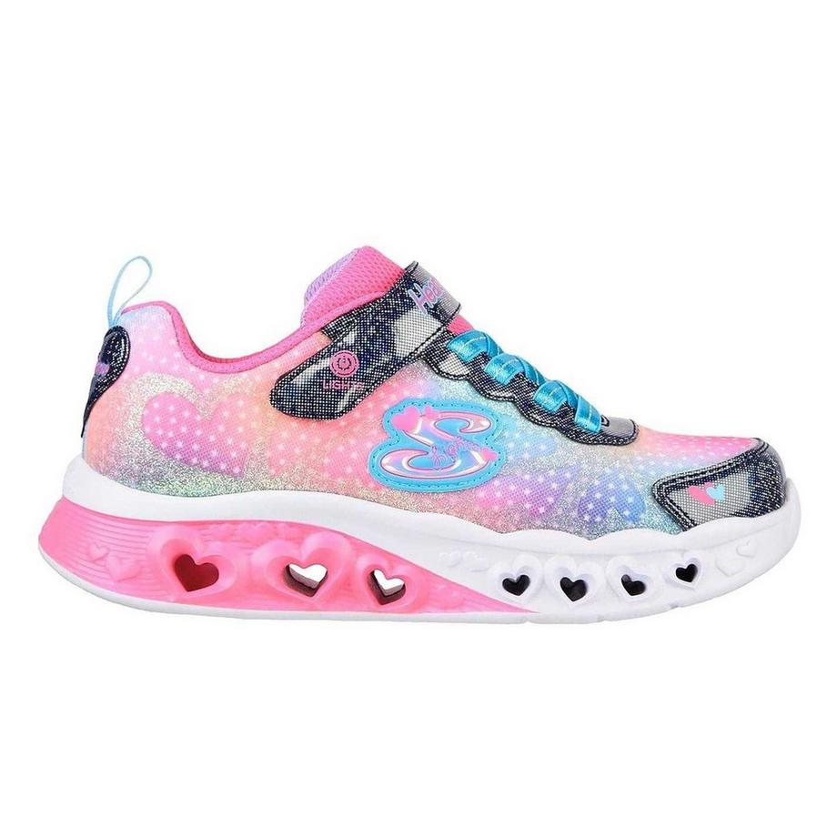 Flutter Heart Sneaker , Aufleuchtend, Flach