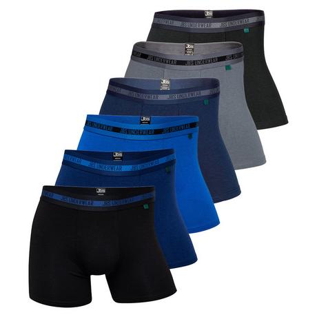 JBS Bamboo Long Short Pant 6er Pack  