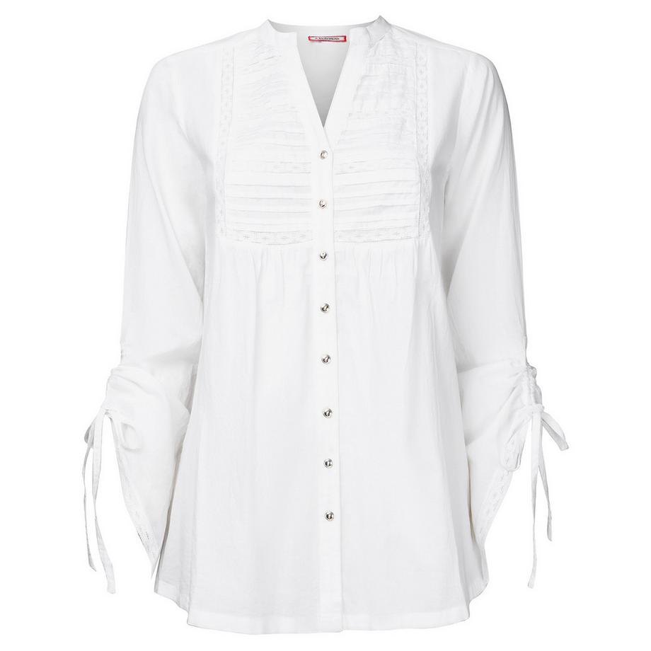 Joe Browns Pintuck Bluse mit Spitzendetail  