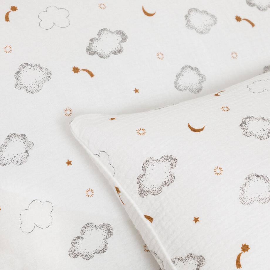 La Redoute Intérieurs Fodera per cuscino neonato in garza di cotone  