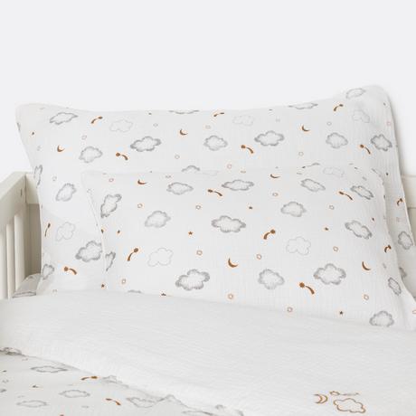 La Redoute Intérieurs Baby Baumwollgaze Kissenbezug  