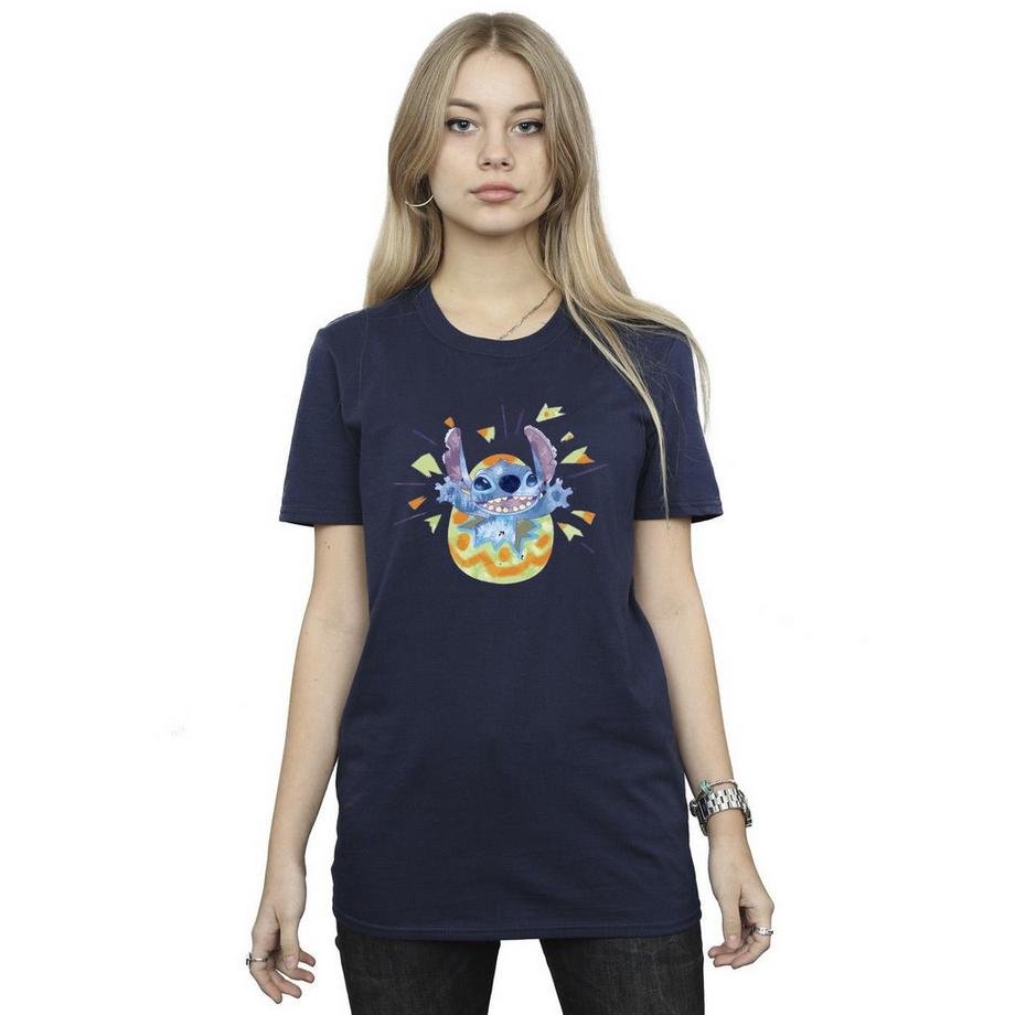Disney Stitch T-Shirt Uovo di Pasqua  