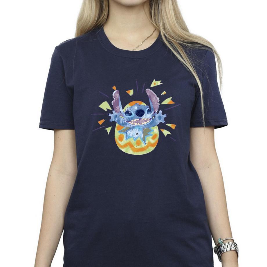Disney Stitch T-Shirt Uovo di Pasqua  