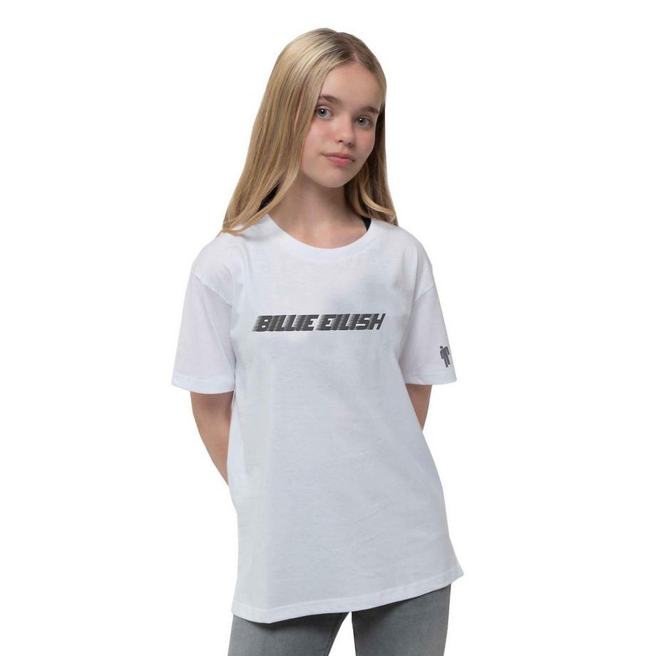 Billie Eilish  Maglietta Logo Del Corridore 