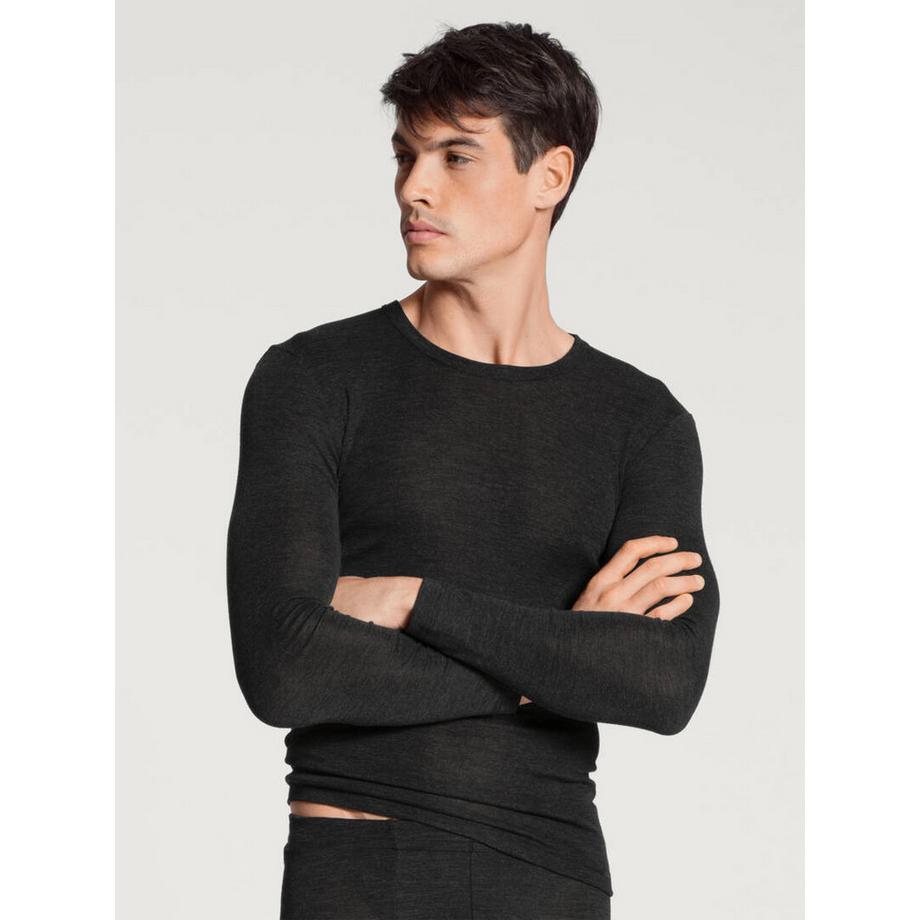 Wool & Silk Maglia a maniche lunghe