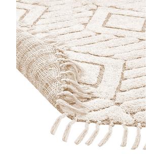 Beliani Tapis en Coton Boho HORASAN  