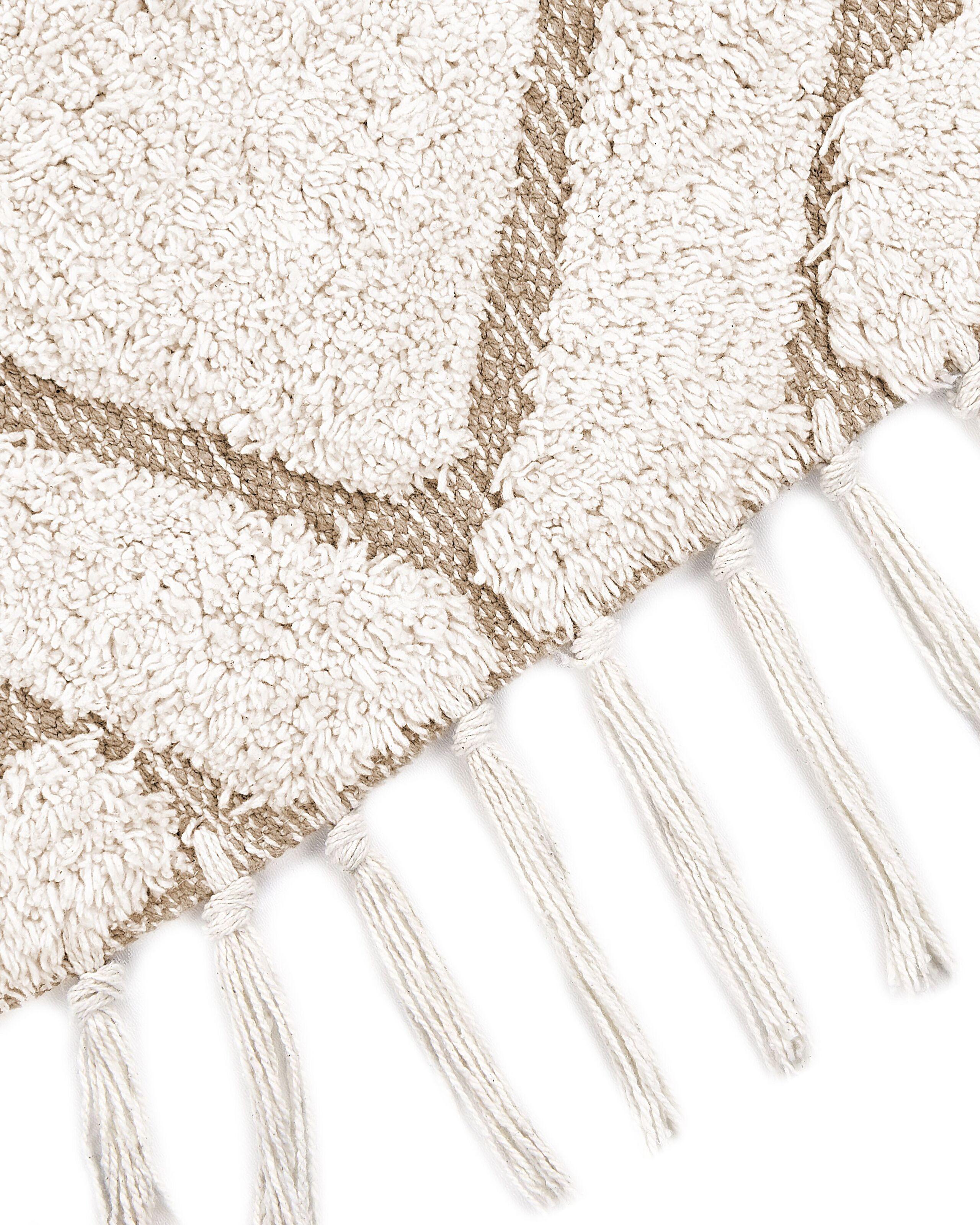 Beliani Tapis en Coton Boho HORASAN  