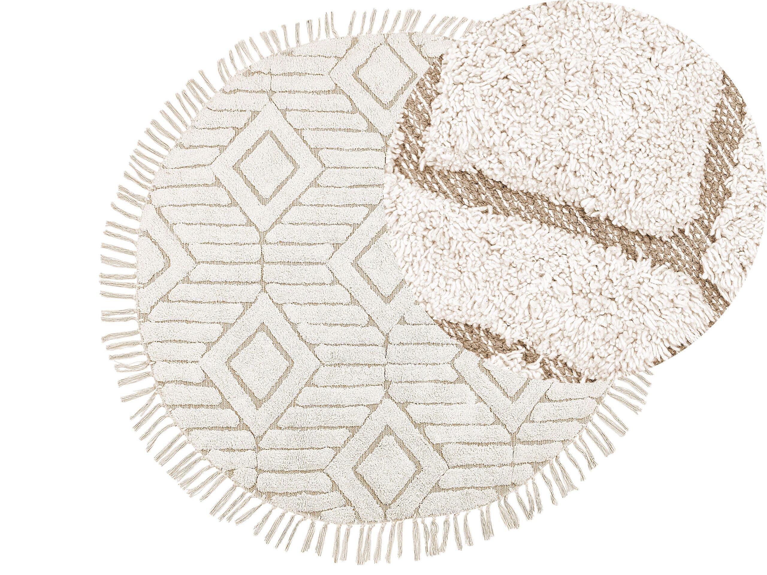 Beliani Tapis en Coton Boho HORASAN  