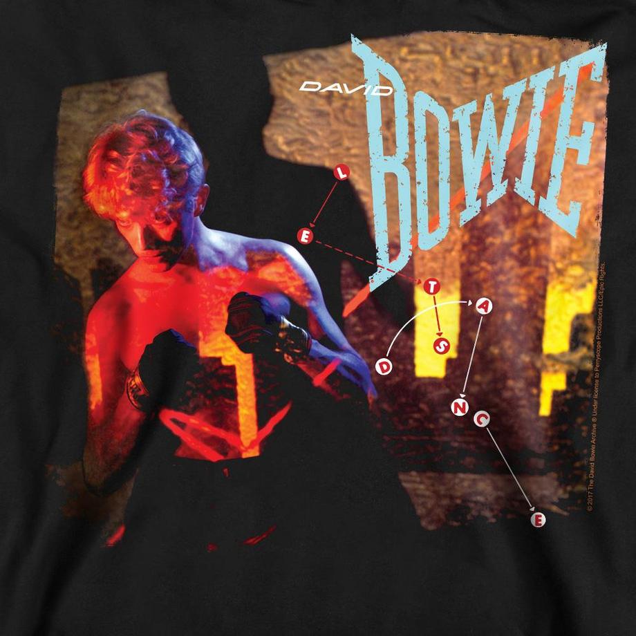 David Bowie Let's Dance Felpa con Stampa Grafica  