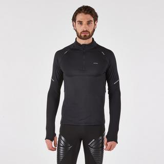 KIPRUN  T-shirt de running manches longues homme zippé synthétique 