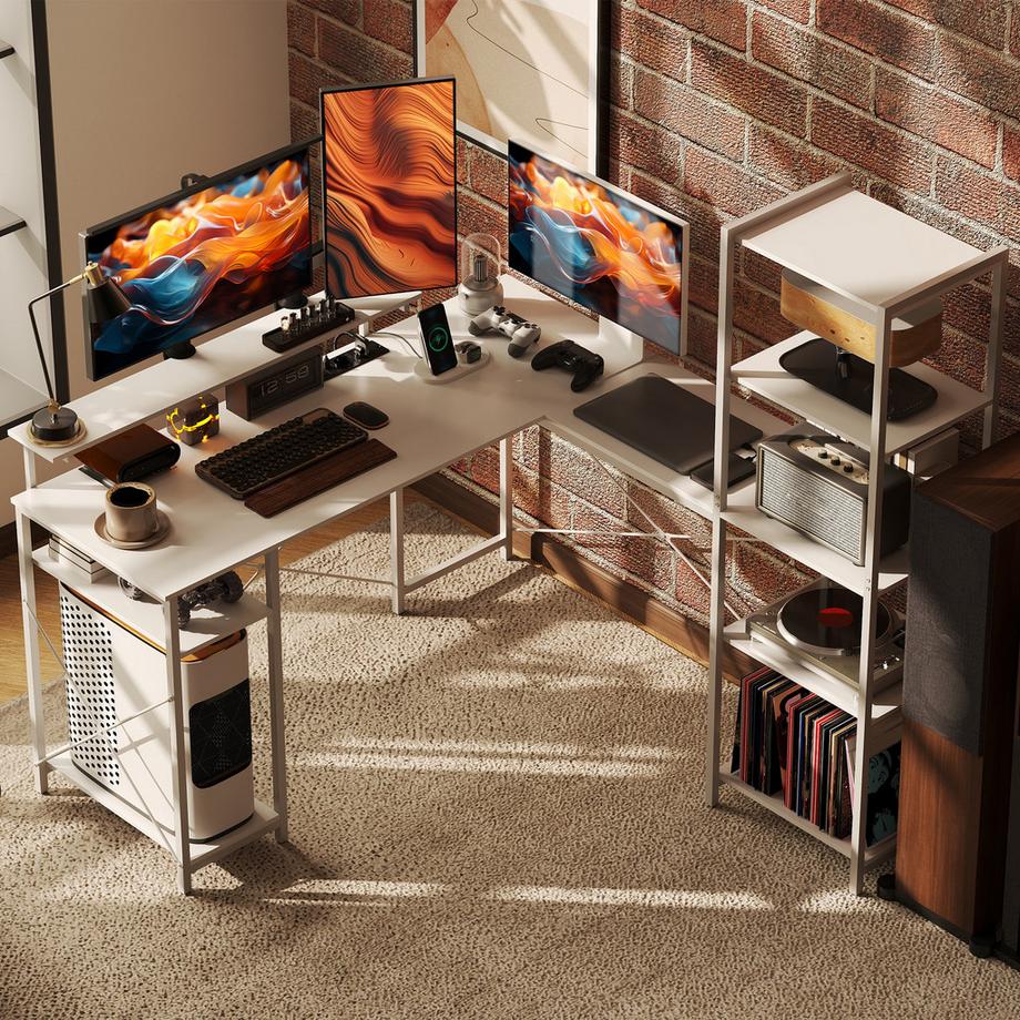 HOMCOM Bureau d'angle  