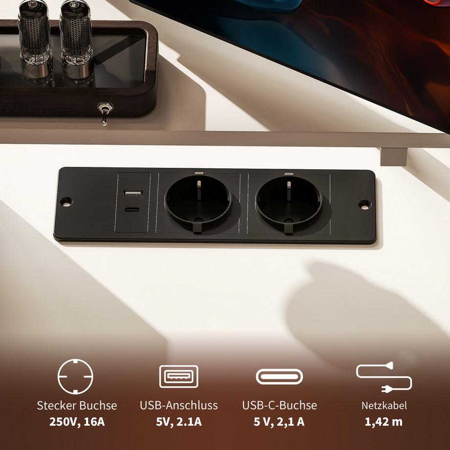 HOMCOM Bureau d'angle  