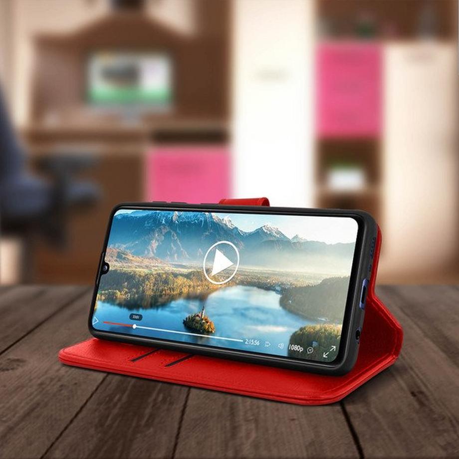 Avizar  Housse Samsung Galaxy A41 Rouge 