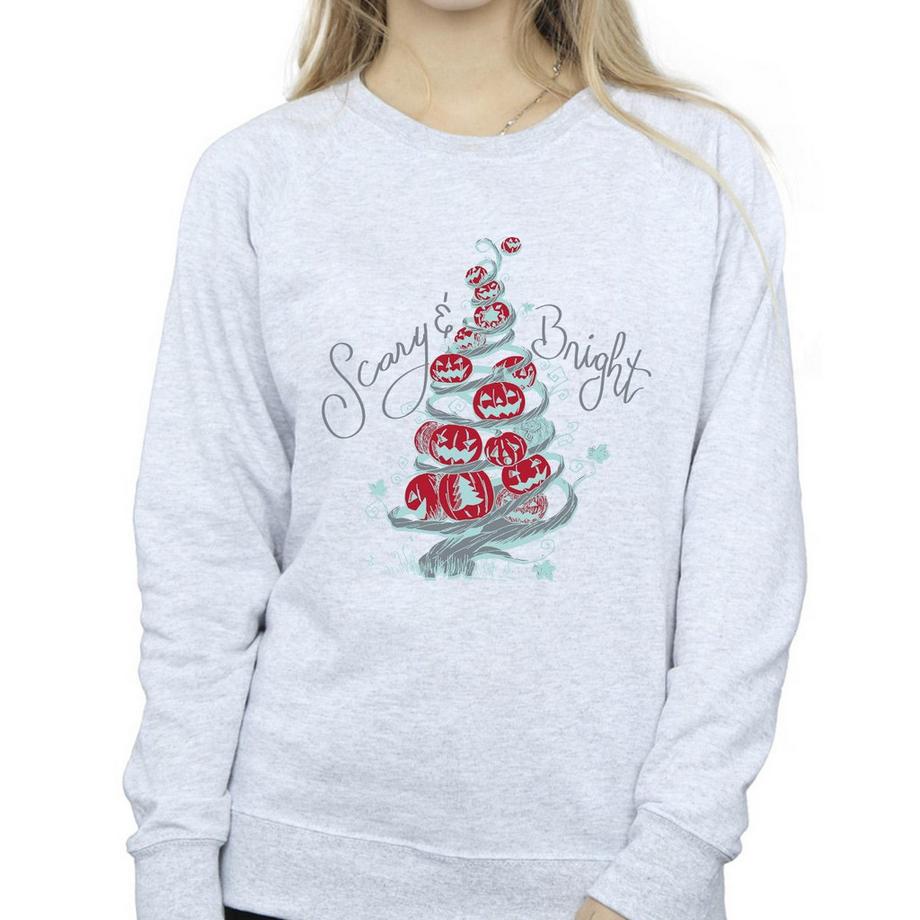 Disney The Nightmare Before Christmas Scary and Bright Sweatshirt  