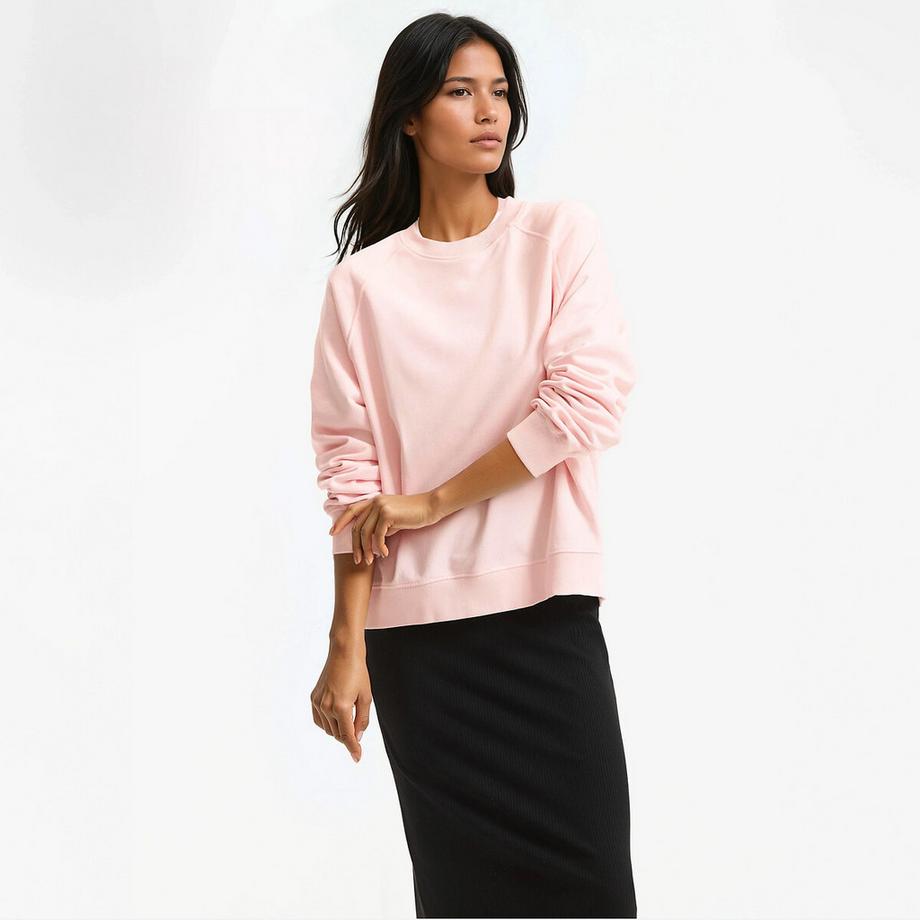 La Redoute Collections Rundhals Loose Fit Sweatshirt  